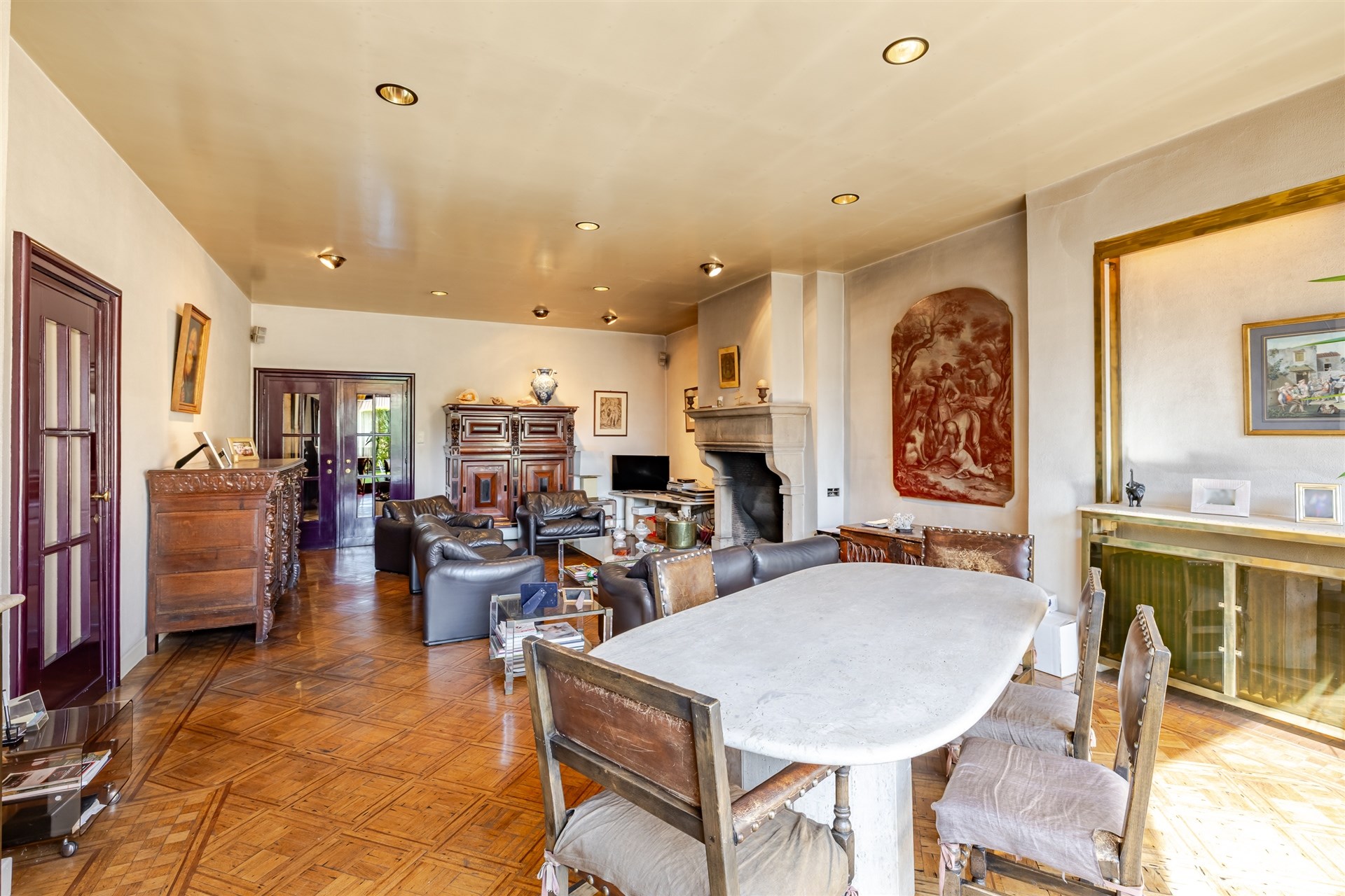 Karaktervolle herenwoning met indrukwekkende ruimte, authentieke elementen en rustige tuin nabij het stadspark - foto 4