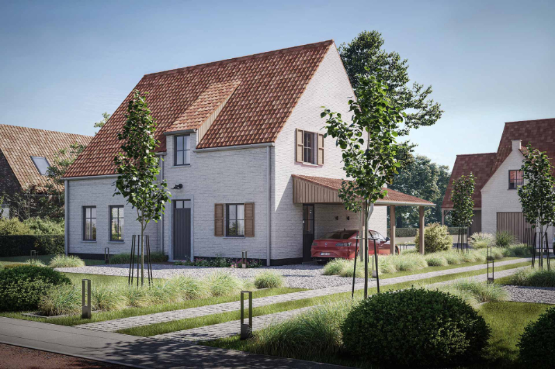 Landelijke zuidgerichte nieuwbouwvilla (lot 2) - foto 1