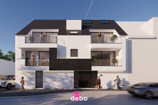 6% btw mogelijk, op een perfecte ligging in het centrum van Ardooie...Dit duplex appartement bevindt zich op de tweede en derde verdieping en heeft...