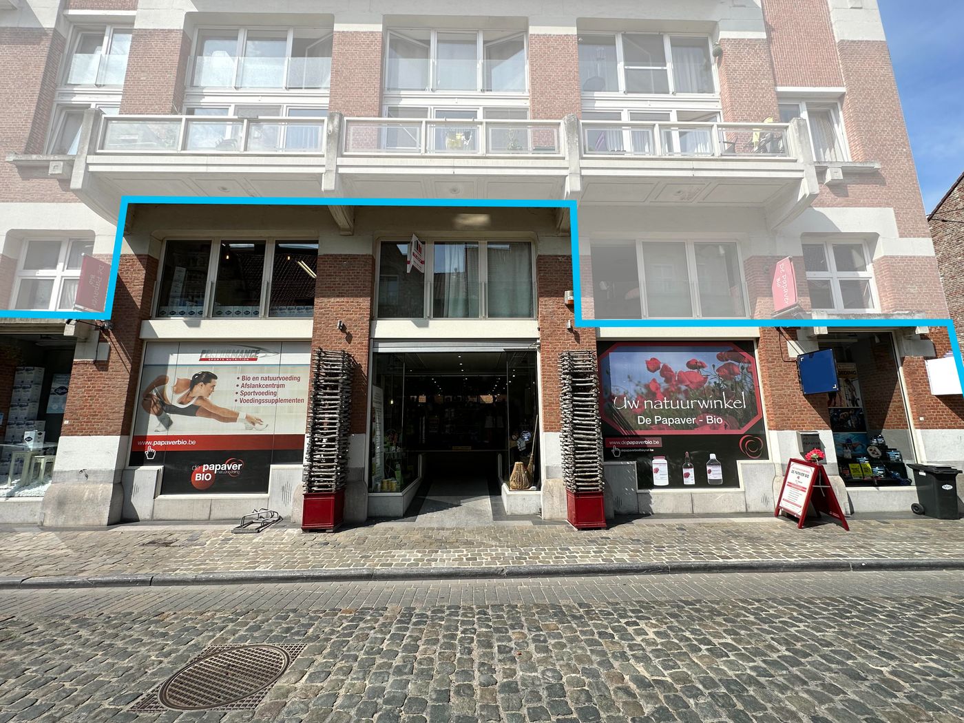 377 m² VERHUURD handelspand, toplocatie in centrum Ieper - foto 1