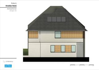 Deze halfopen villa maakt deel uit van de residentie Rokerij. Deze nieuwbouwresidentie bevindt zich in een rustige, residentiële omgeving, terwijl u zich tegelijk op wandelafstand bevindt van het gezellige centrum van Westkapelle. Lokale handelaars, de bakker en restaurants liggen binnen handbereik, wat bijdraagt aan een comfortabele en aangename woonervaring.<br /><br />Indeling van de woning: Inkomhal met gastentoilet en een zeer ruime vestiaire, een leefruimte met een breedte van maar liefst 10 meter voorzien van grote raampartijen wat zorgt voor veel lichtinval, een open keuken uitgerust met een eiland alsook veel kastruimte en nog een afzonderlijk bureau. Via de woonkamer is er toegang tot de tuin met terras. De koper kan er tevens voor opteren om de tuin te voorzien van een zwembad. Op de eerste verdieping zijn er 4 volwaardige slaapkamers, 2 badkamers en een afzonderlijk toilet. De woning beschikt over een zolderberging alsook een kelder met een ruime berging en een dubbele garagebox.<br /><br />Graag meer informatie? Contacteer Willem Cauwels: 050/89.27.70