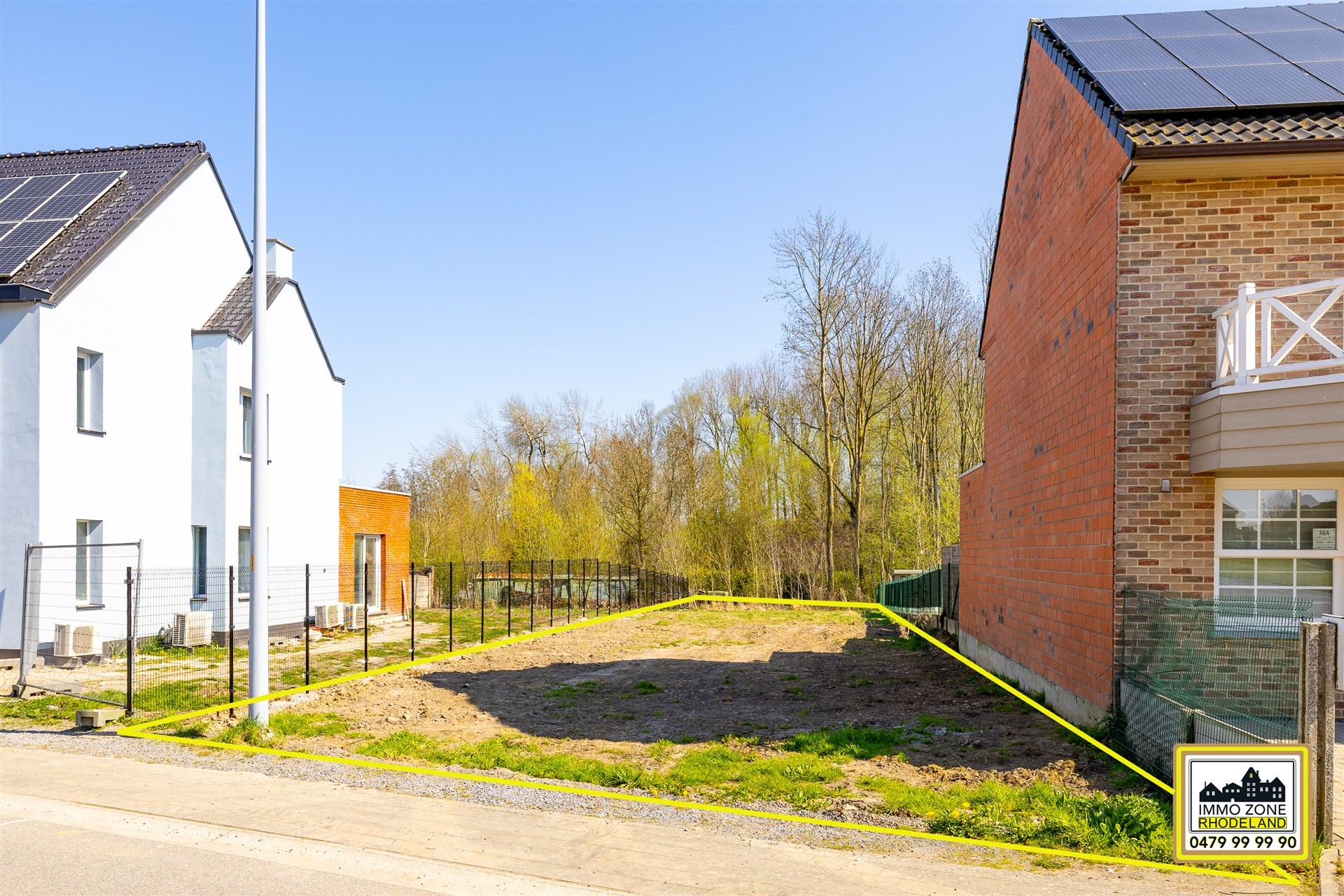 Bouwgrond voor halfopen bebouwing op uitstekende ligging - foto 1