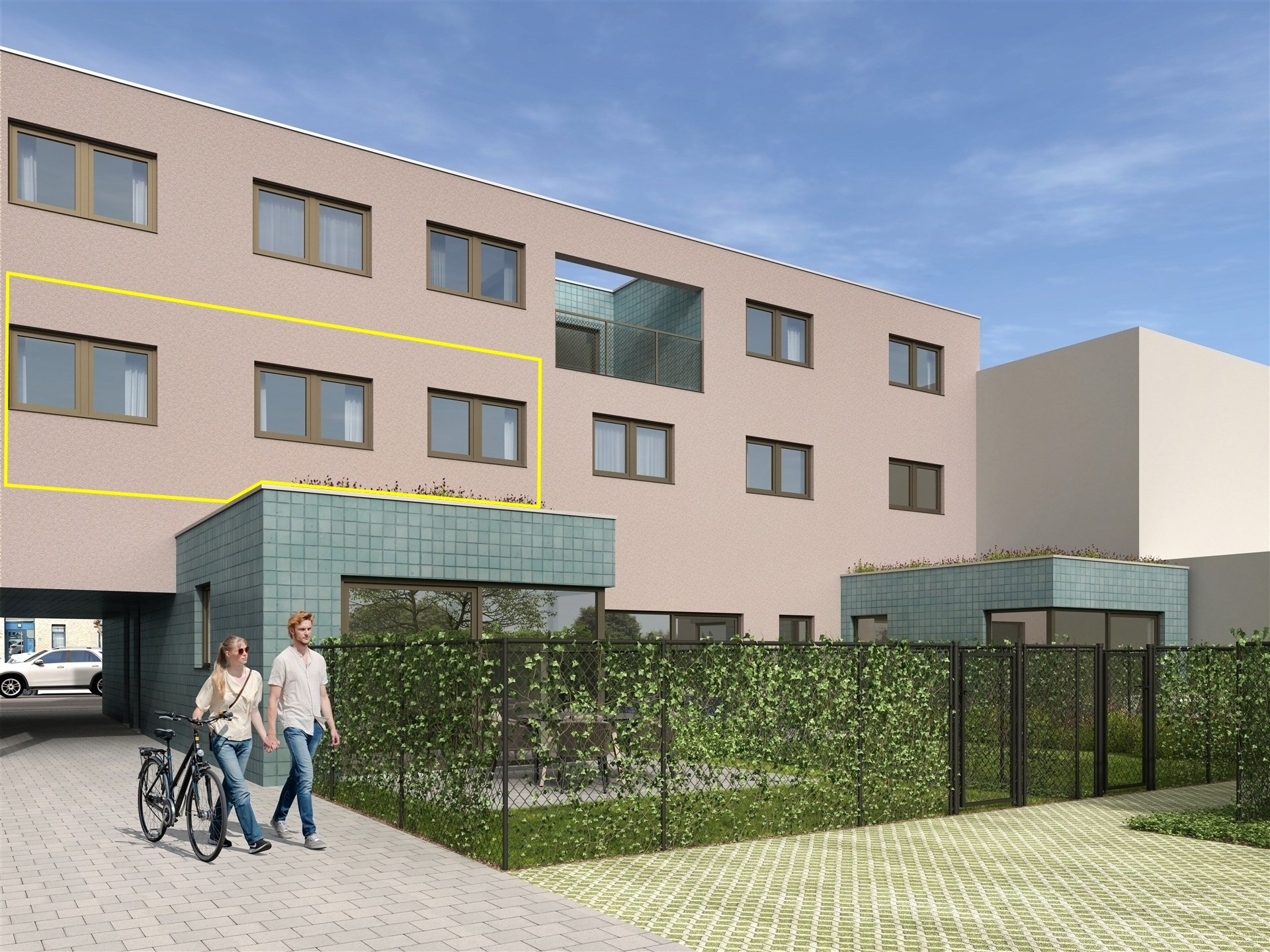 Nieuwbouw 2 slaapkamer appartement in centrum Wetteren - foto 4