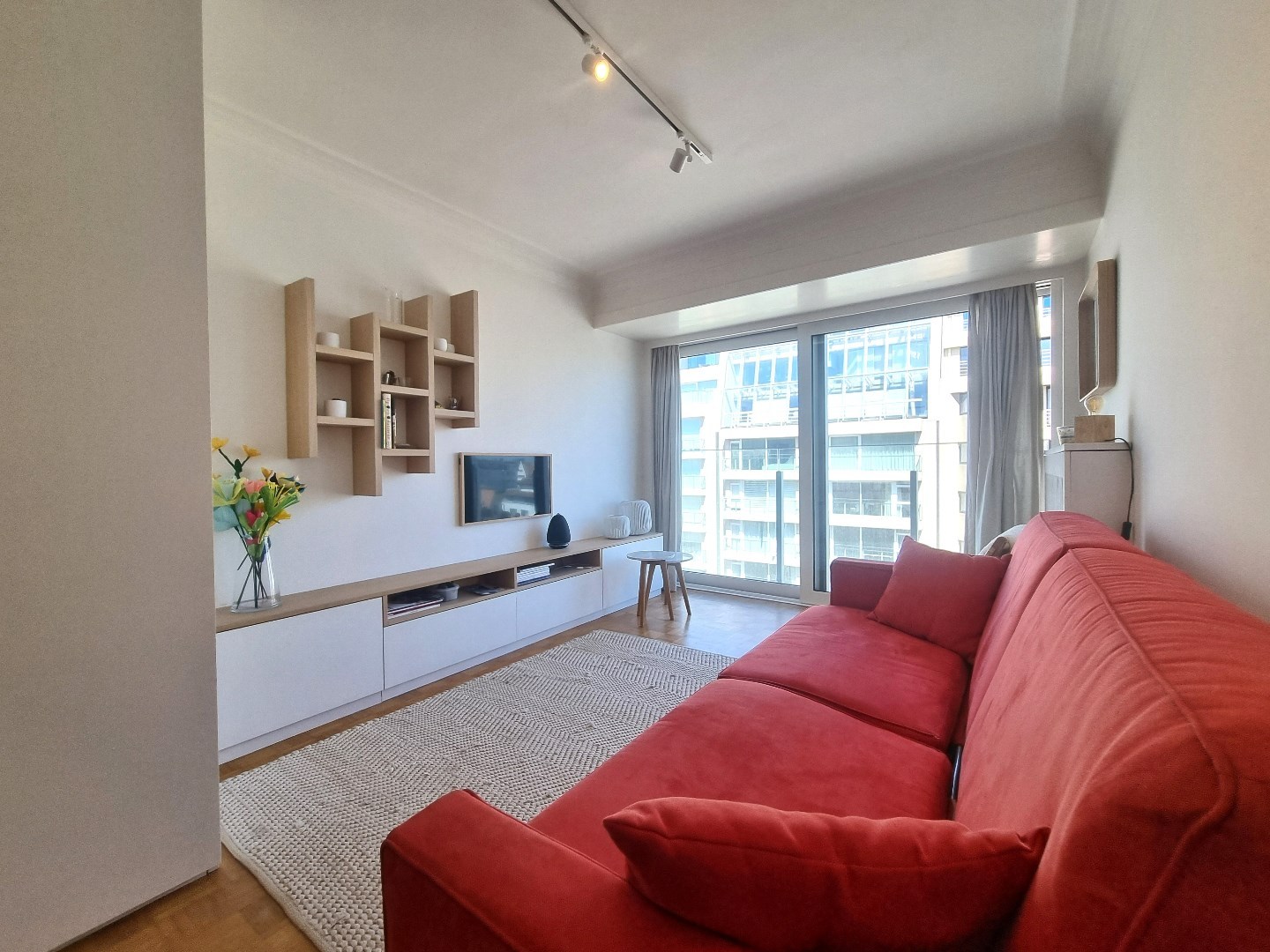 Instapklare studio met zijdelings zeezicht in Duinbergen - foto 5