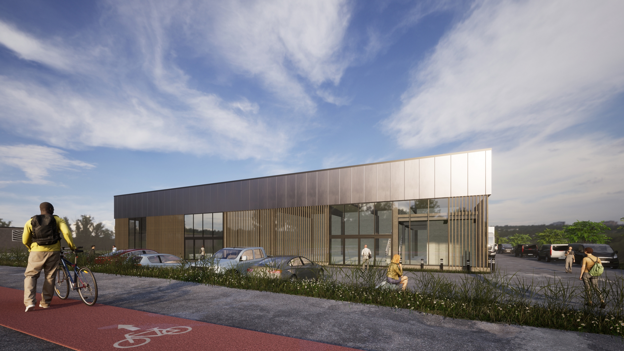 Te huur – Professionele hal met vitrine – Gembloux - foto 4