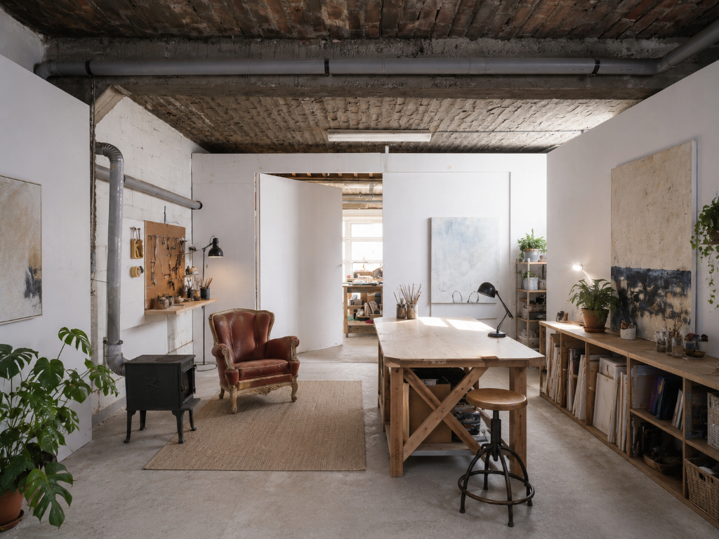 Bouwgrond met atelierruimte op toplocatie nabij Gent - foto 5