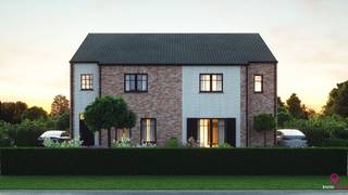 <p>Deze landelijke nieuwbouwwoning in ruwbouw (HOB) met 4 slpks is rustig gelegen in het mooie Boekt : laatste stuk!<br />De woning bevindt zich in een residentiële straat en heeft een uitstekende bereikbaarheid naar de autosnelweg E313-E314!<br /><br />Deze ruime half open bebouwing in Oude Beerse-look bevindt zich op een perceel van 4.36 are waarvan het perceel een straatbreedte heeft van 9.70 meter!<br />De woning heeft een bewoonbare oppervlakte van 209 m² en is praktisch opgedeeld.<br /><br />Er werd rekening gehouden met een open leefruimte met achteraan een gezellige keukenruimte die onmiddellijk aansluit aan de berging met achterdeur. De “doorzon”-leefruimte heeft zowel via de voor-, zij- als achterzijde ramen voor een uitstekende lichtinval.<br /><br />Vanuit de living vertrekt ook de trap naar boven. Op de eerste verdieping zijn er 3 slaapkamers, een apart toilet en een badkamer. De slaapkamers zijn allen voldoende ruim.<br />De 2de gegoten betonnen trap brengt ons naar een prachtige open zolderruimte; hier kan men een ruime 4de polyvalente (slaap)kamer creëren, of zelfs opsplitsen naar een 5de kamer. In de hoek kan de technische ruimte voorzien worden.<br /><br />Zowel de raampartijen als de dakwerken zijn van uitstekende makelij.<br /><br />Deze ruwbouwwoning wordt opgeleverd met een vlak getrokken perceel dat onmiddellijke aanplanting toelaat.<br /><br />De Heilig-Hartlaan is een zalige straat met voornamelijk ééngezinswoningen. Vanuit hier kan men zelfs te voet naar het kleuter- en lager onderwijsschooltje de hoek om; de grote supermarkten bereikt men na enkele minuten en als kersje op de taart : Boekt heeft nog een warme bakker!<br />Of wat dacht u om met de fiets via de natuur richting Lummen te fietsen? Zalig….! Ook kan men vanuit hier te voet vertrekken naar de achterkant van de Kluis in Bolderberg. De autosnelweg met verkeerswisselaar “Het Klaveblad” bereikt men na enkele minuten.<br /><br /><br />Indeling : <br />GELIJKVLOERS : inkomhal, gastentoilet, leefruimte met trap naar boven, open keuken, berging<br />EERSTE VERDIEPING : nachthal, apart toilet, 3 slaapkamers, badkamer, trap naar boven<br />ZOLDER : open polyval ruimte met plaats voor techn ruilte <br />TUIN: aan te leggen <br /><br />Pluspunten:<br />-prachtige stijl; voor ieder wat wils!<br />-zeer degelijke bouw<br />-ruim = 209 m²<br />-ruime living!<br />-4/5 slaapkamers <br />-betonnen trappen<br />-tijdloze pastoriestijl<br />-goede ligging = overal dichtbij!<br />-grondwaarde aan 12%, enkel constructie onder 21%BTW<br /><br />Voor een afspraak of meer info, bel ons op 078/78.78.70, of kom gewoon binnen op ons kantoor. Steeds welkom!</p>