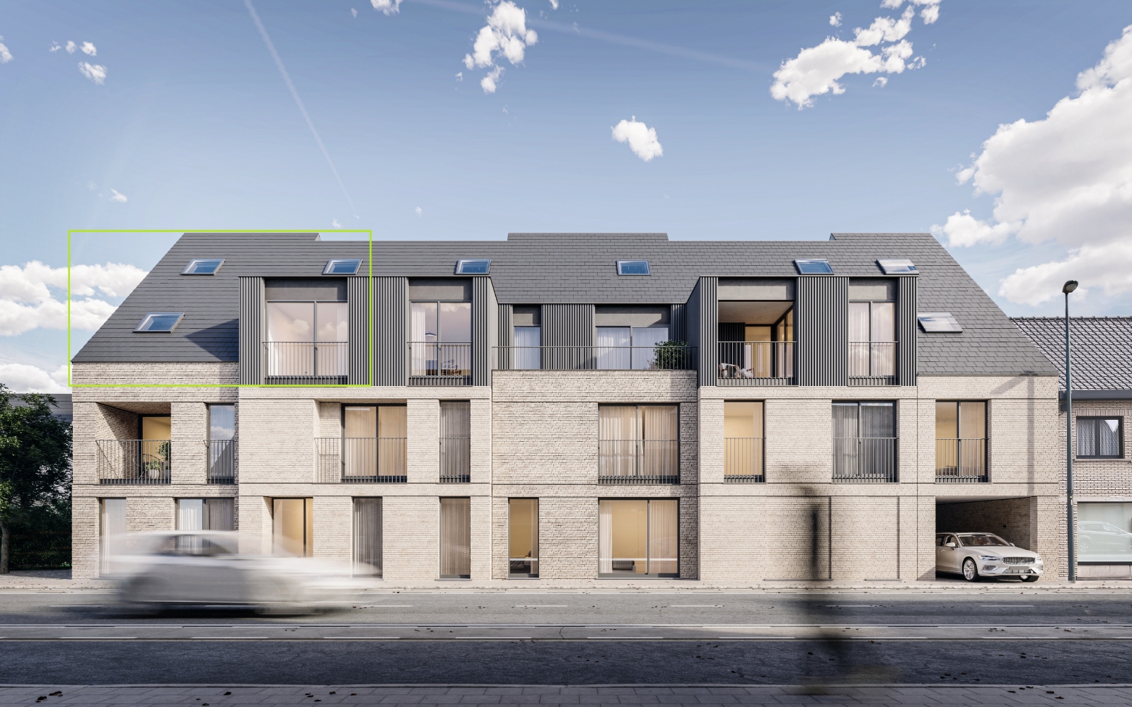 Toekomstgericht nieuwbouwrealisatie 'Residentie Jagershof', bestaande uit 11 energiezuinige en ruime appartementen - foto 1
