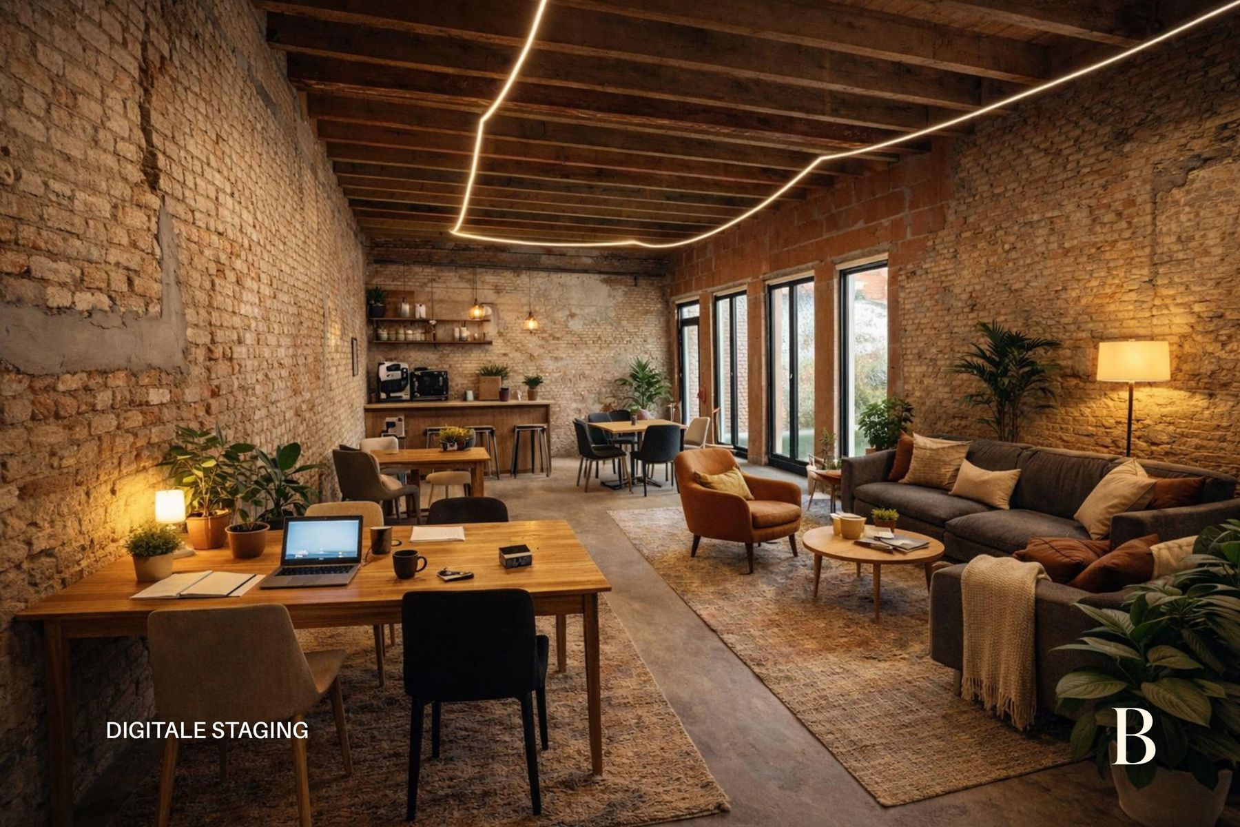 Moderne casco kantoorruimte met eigen tuin - foto 5