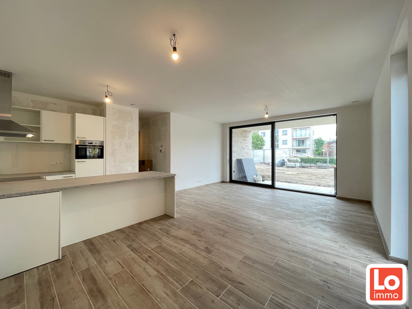 Nieuwbouwappartement gelijkvloers met 2 slaapkamers - foto 4