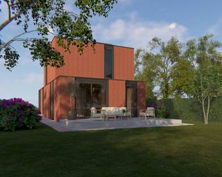 <p>Ontdek deze prachtige nieuwbouw <strong>villa </strong>op een perceel van 6a90ca, uiterst rustig gelegen in een doodlopende straat. De woning wordt gerealiseerd in houtskeletbouw en beschikt over <strong>4 slaapkamers</strong> en <strong>2 badkamers</strong>! Een groot voordeel van deze bouwmethode is de snelle realisatietijd: de woning kan reeds binnen ca. 10 maanden worden opgeleverd. De woning telt een oppervlakte van 135m² en combineert hedendaags wooncomfort met een hoogwaardige afwerking. Daarnaast wordt de woning <strong>volledig afgewerkt</strong> en schilderklaar opgeleverd.</p><p> </p><p>Op vlak van comfort en energievoorzieningen is de woning uitgerust met een <strong>lucht-luchtwarmtepomp</strong> die zowel kan verwarmen als koelen en <strong>zonnepanelen met thuisbatterij</strong>. De keuken wordt voorzien van <strong>kwalitatieve AEG-toestellen</strong>. Daarnaast zijn er ruime budgetten voorzien voor vloer- en wandtegels en kunt u de keuken en badkamers naar eigen smaak kiezen. De weergegeven renders geven een indruk van de mogelijkheden, maar ook een andere woning kan volledig op maat van uw wensen op dit perceel worden gerealiseerd.</p><p> </p><p><strong>Prijs volledig afgewerkt, inclusief btw en registratierechten: € 646.380</strong></p><p> </p><p>De woning geniet van een rustige ligging in een doodlopende straat, terwijl alle dagelijkse voorzieningen vlot bereikbaar zijn. Twee supermarkten bevinden zich op slechts 650 meter, daarnaast zijn ook scholen en openbaar vervoer in de nabije omgeving. Dankzij de oprit van de E40 op amper 2 km geniet u bovendien van een <strong>uitstekende bereikbaarheid</strong>.</p><p> </p><p>Klaar om uw droomwoning te realiseren?<br />Mis deze kans niet en neem vandaag nog contact op voor meer informatie!</p>