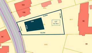 Building plot in a development for open construction in a quiet location in Bilzen. This land is a stone's throw from Maastricht and all...