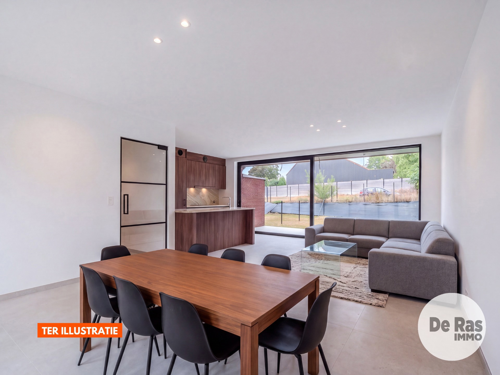 AAIGEM - ruime nieuwbouwwoning, rustige ligging - foto 2