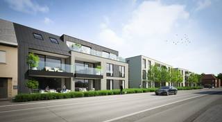 Nieuwbouwproject De Melkerij – Wonen in het groen in Mol Achterbos.<br /><br />Welkom in De Melkerij, een hedendaags nieuwbouwproject in het rustige Achterbos te Mol. Dit unieke woonproject combineert modern wooncomfort met een aangename, natuurlijke leefomgeving en biedt een gevarieerd aanbod voor starters, gezinnen én investeerders.<br /><br />De Melkerij bestaat uit 37 stijlvolle appartementen en 9 comfortabele woningen, beschikbaar met 1, 2 of 3 slaapkamers. Elk woontype werd zorgvuldig ontworpen met aandacht voor licht, ruimte en functionaliteit. Grote raampartijen en doordachte indelingen zorgen voor een aangenaam woongevoel, elke dag opnieuw.<br /><br />Een van de absolute troeven van De Melkerij is het groene, autoluwe binnengebied. Dit centrale park creëert rust, ontmoeting en verbondenheid tussen de bewoners. Hier geniet je van een veilige en groene omgeving, ideaal om te ontspannen, te spelen of gewoon tot rust te komen.<br /><br />De woningen en appartementen voldoen aan de hedendaagse normen op vlak van energiezuinigheid en wooncomfort. Duurzame materialen, moderne technieken en een kwalitatieve afwerking zorgen voor een toekomstgerichte woonoplossing met lage energiekosten.<br /><br />De Melkerij geniet van een uitstekende ligging in Achterbos, een rustige en groene deelgemeente van Mol. Je woont hier in de nabijheid van natuur, scholen, winkels en openbaar vervoer, met een vlotte verbinding naar het centrum van Mol en omliggende gemeenten.<br /><br />Voor dit nieuwbouwproject komt men onder bepaalde voorwaarden in aanmerking voor het verlaagd btw-tarief van 6% in plaats van 21%. Dit kan een aanzienlijke financiële meerwaarde betekenen voor wie De Melkerij als enige en eigen woning aankoopt of wanneer je de woning of het appartement aankoopt om te verhuren. Onze makelaars informeren je graag over de voorwaarden en mogelijkheden.<br /><br />Of je nu op zoek bent naar een nieuwe thuis of een interessante vastgoedinvestering, De Melkerij biedt een veelzijdig aanbod dat inspeelt op verschillende woonbehoeften.