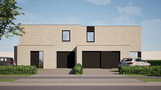 Te Torhout nabij het kasteeldomein van Wijnendale vinden we langs de Oostendestraat ter hoogte van nummer 360 deze nieuwe verkaveling bestaande uit 2 loten voor halfopen bebouwing terug. Deze loten worden gekenmerkt door hun topligging nabij het centrum van Torhout en hun goeie bereikbaarheid vanuit Torhout, Oostende, Gistel, Ichtegem, …. Een absolute meerwaarde bij deze verkaveling is hun zuidelijke oriëntatie en hun groene verzichten achteraan.<br /><br />Torhout vandaag meer en meer gekend als een bruisende en levende stad waar het aangenaam vertoeven is. Torhout combineert namelijk het bruisende stadsleven met het rustige karakter van het leven in een groene omgeving, hiervan zijn de mooie bossen zoals Groenhove bos en de kasteendomeinen van Wijnendale en d’Aertrycke stille getuigen van. <br /><br />Torhout biedt zijn inwoners en bezoekers een levendig stadscentrum aan met tal van winkels, restaurants en menigte andere ontspanningsmogelijkheden Dit levendig stadcentrum bevindt zich op zo’n 2 kilometer van de site.<br />De site zelf is tevens gemakkelijk te bereiken via het openbaar vervoer met een directe busverbinding tussen Torhout - Oostende (lijn 51) en tussen Diksmuide – Torhout – Aartrijke (lijn 64) op 20 meter van de site.<br /><br />Deze ruime halfopen bebouwing met lotnummer 1A ligt op een perceel van 851 m², waarvan zo'n 100,91 m² bebouwd. Deze woning heeft een bewoonbare oppervlakte van zo'n 187,89 m². Deze woning bestaat op de gelijkvloerse verdieping uit een inkomhal met apart toilet, een ruime leefruimte met open ingerichte keuken, een aparte bergruimte en een ruime inpandige garage. Op de eerste verdieping vinden we 3 ruime slaapkamers waarvan 1 met dressing, een bergruimte, een ruime badkamer en een nachthal met apart toilet. De tuin heeft een zuidelijke oriëntatie.<br /><br />Vraag gerust naar ons lastenboek en plannen op kantoor! (Vg, WgLk, Gmo, Gvkr, Vv) ~ E-peil: max E30 ~ Ref. OU29082<br /><br />Voor meer uitleg maken wij graag met u een afspraak voor een persoonlijk gesprek! Tot binnenkort? Residentie Vastgoed<br /><br />Residentie Vastgoed treedt niet op als bemiddelaar maar als verkoper van het onroerend goed.