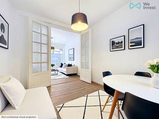 Tel: +32 475 71 63 52 // Mail: matthieu.goffin@weinvest.beWe Invest is trots u dit prachtig volledig gerenoveerd éénslaapkamerappartement voor te...