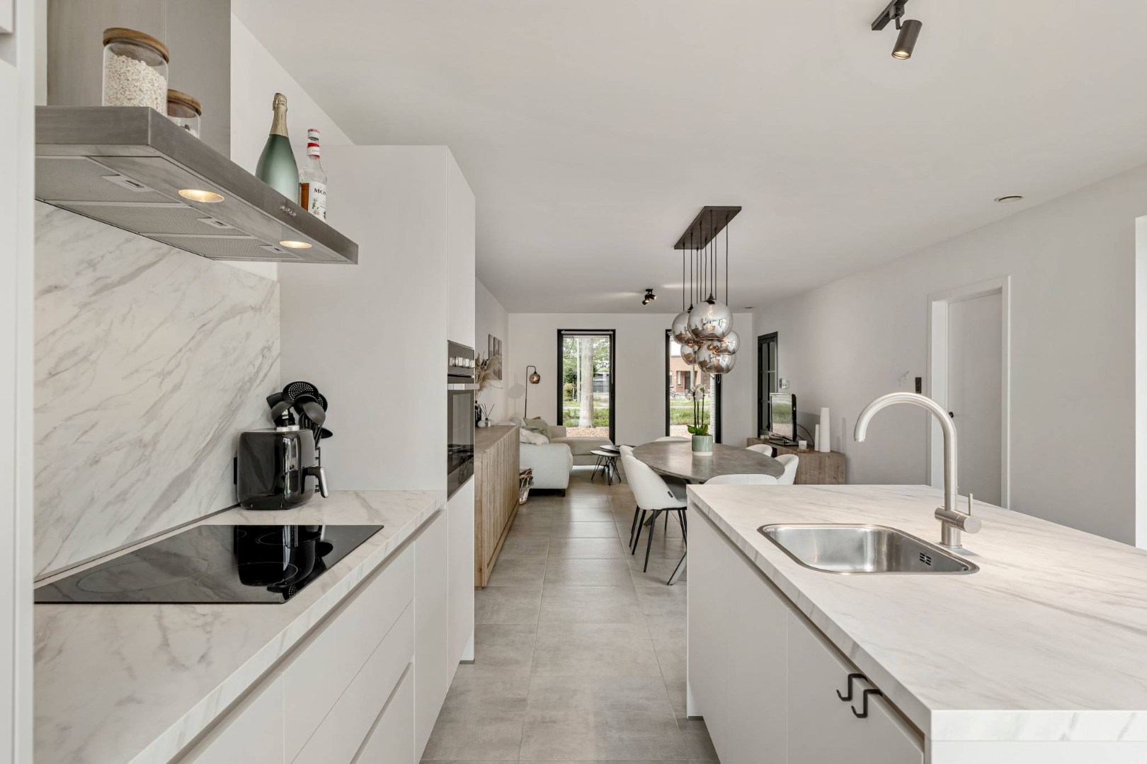 Nieuwbouwwoning, halfopen bebouwing, 3 slpk, 3a 4ca, te Beringen - foto 4