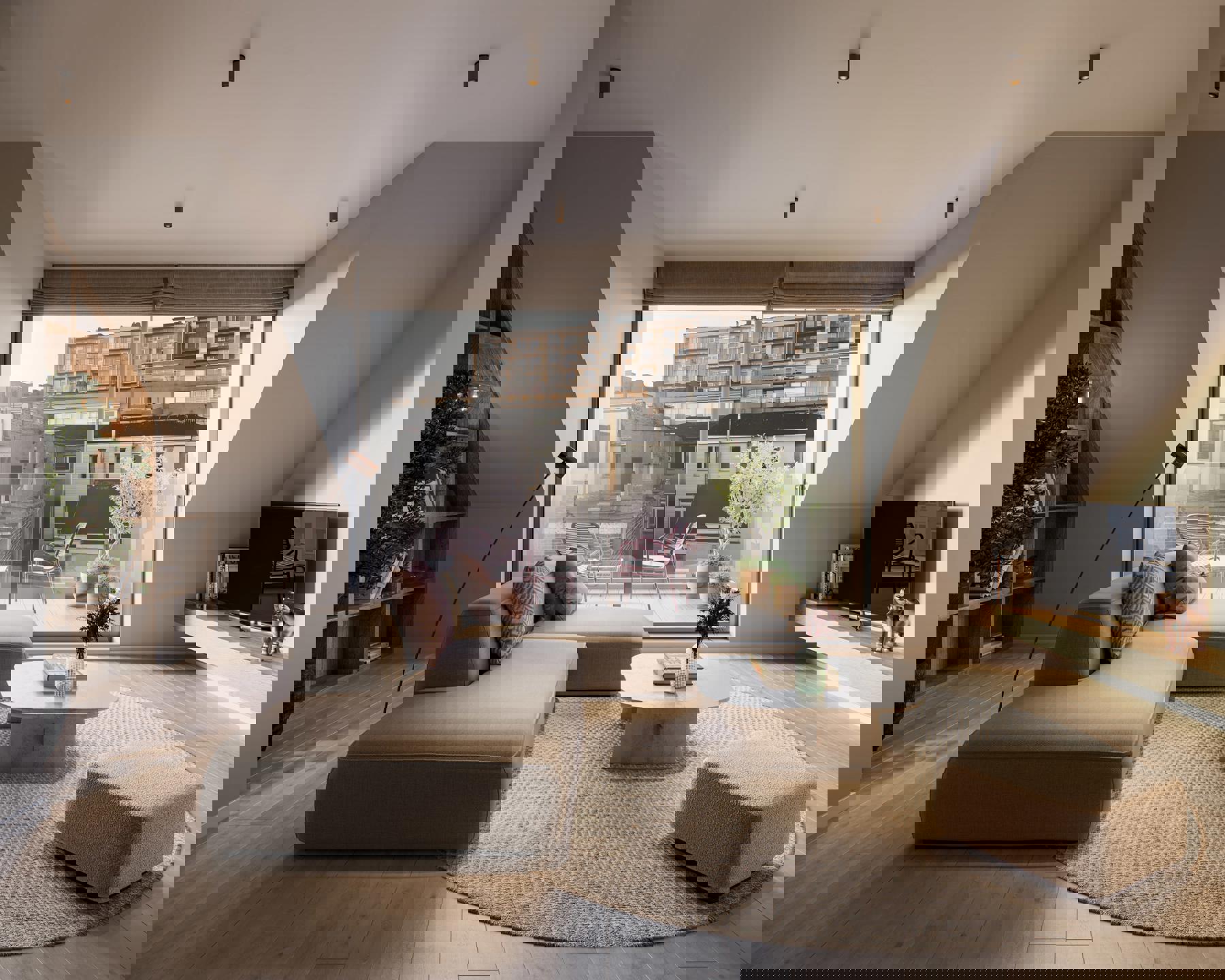 Gelijkvloers met zonnig terras in het project The Square - foto 4