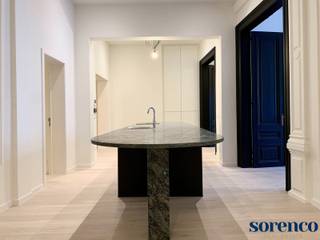 Welkom in dit nieuw gerenoveerd, karaktervol 3 slaapkamer appartement met optie tot huren van een apart appartement / bureauruimte ca. 85m²...