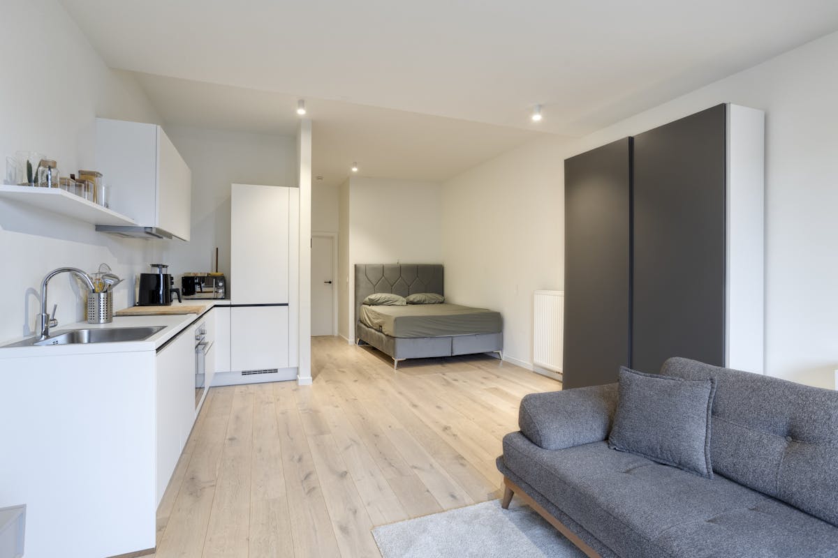 Gerenoveerde studio met terras te koop in Antwerpen - foto 4