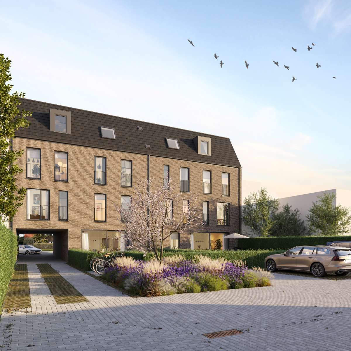 Nieuwbouwappartement met 1 slaapkamer en tuin op TOPLOCATIE in Sint-Andries - foto 5