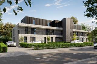 => Het project<br />Residentie Vrietselrijk omvat 14 stijlvolle appartementen, ontworpen met veel aandacht voor ruimte, licht en een verfijnde afwerking. Ondergronds zijn er 17 parkeerplaatsen en 14 private bergingen, zodat praktisch gemak en wooncomfort perfect samengaan.<br /><br />De groene en rustige omgeving zorgt voor extra wooncomfort en privacy. De gelijkvloerse appartementen beschikken over een privétuin en de appartementen op de verdiepingen hebben ruime terrassen met een open zicht op de natuur. <br /><br />=> De ligging<br />Dankzij de centrale ligging bereik je vlot Maasmechelen, Genk en Maaseik, terwijl natuurgebieden, winkels, scholen en Maasmechelen Village zich vlakbij bevinden.<br /><br />=> Appartement C2 (105,50m²)<br />- Inkomhal<br />- Apart toilet<br />- Leefruimte<br />- Keuken<br />- Berging<br />- Twee slaapkamers<br />- Badkamer<br />- Terras (27,10m²)<br /><br />=> Bijzonderheden<br />Voor een aangenaam binnenklimaat zijn de appartementen uitgerust met warmtepompen en vloerverwarming. Met de lift bereik je comfortabel de verdieping van jouw appartement.<br /><br />Een extra troef is dat je de afwerking zelf mee kan bepalen. Keuken, badkamer, vloeren en binnendeuren kies je volgens de voorziene budgetten in het lastenboek. Zo richt je jouw appartement volledig in naar jouw eigen smaak.<br /><br /><br />Interesse? Voor meer info of een afspraak kan je contact opnemen met ons kantoor