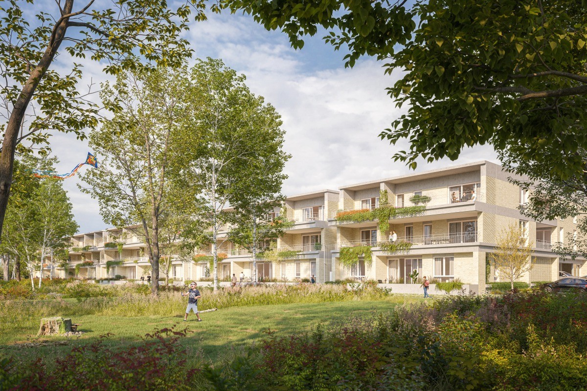App A7-0.1 Gelijkvloers appartement met 1 slaapkamer en ruim terras - foto 1