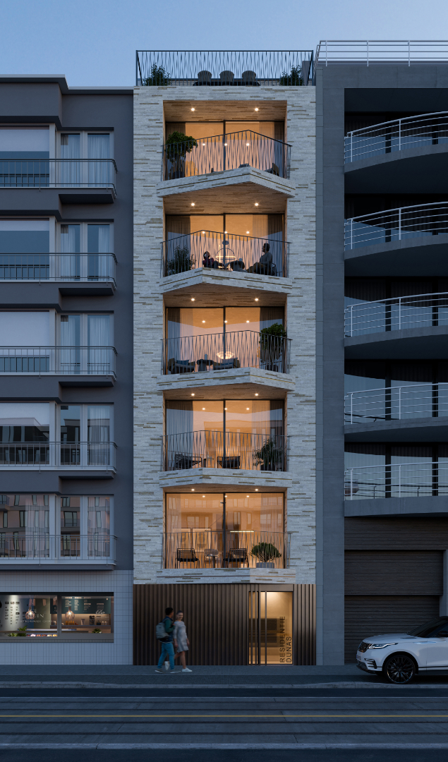 Zongericht nieuwbouw appartement te Oostduinkerke. - foto 1