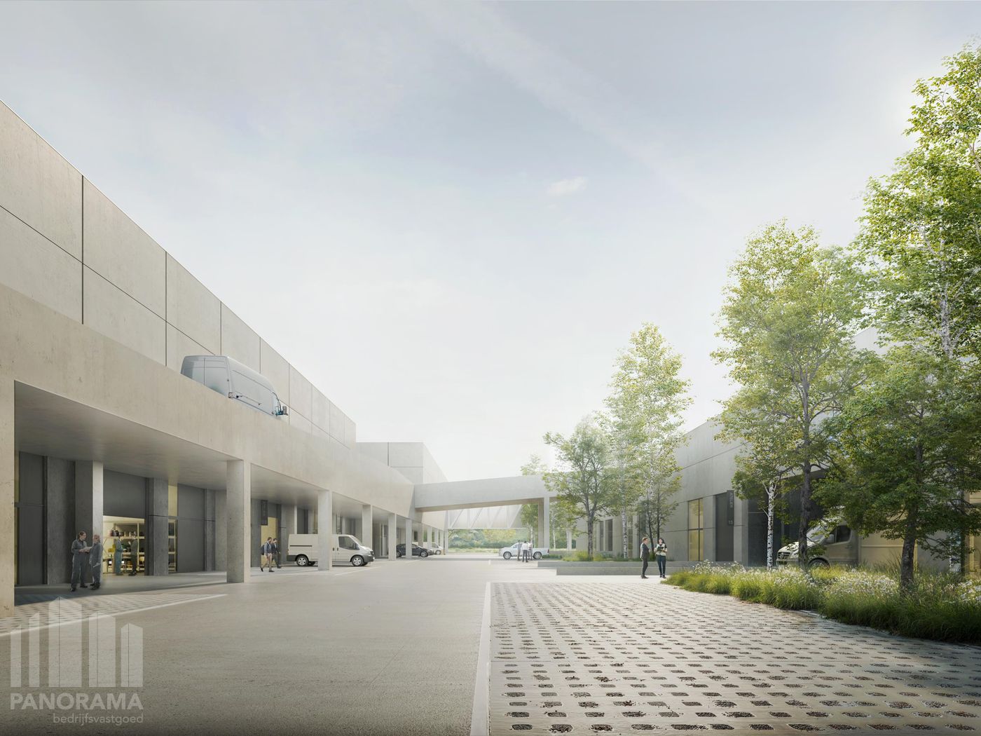 Nieuwbouw KMO-unit "STEK NOORD" van 273 m² in Drongen aan R4 - foto 4