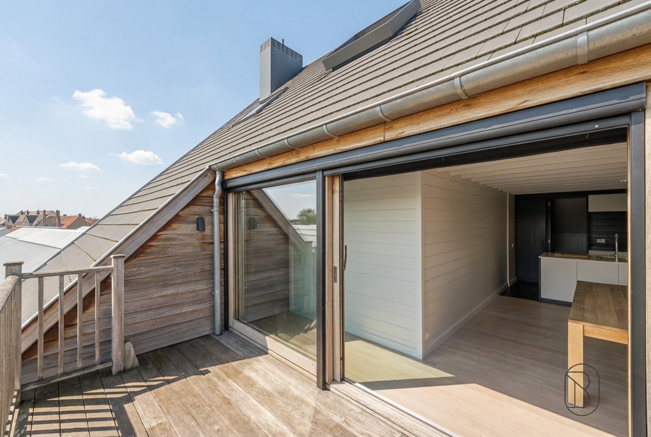 Exclusief Mi Casa duplexappartement met 2 slaapkamers en terras in Roeselare. - foto 3