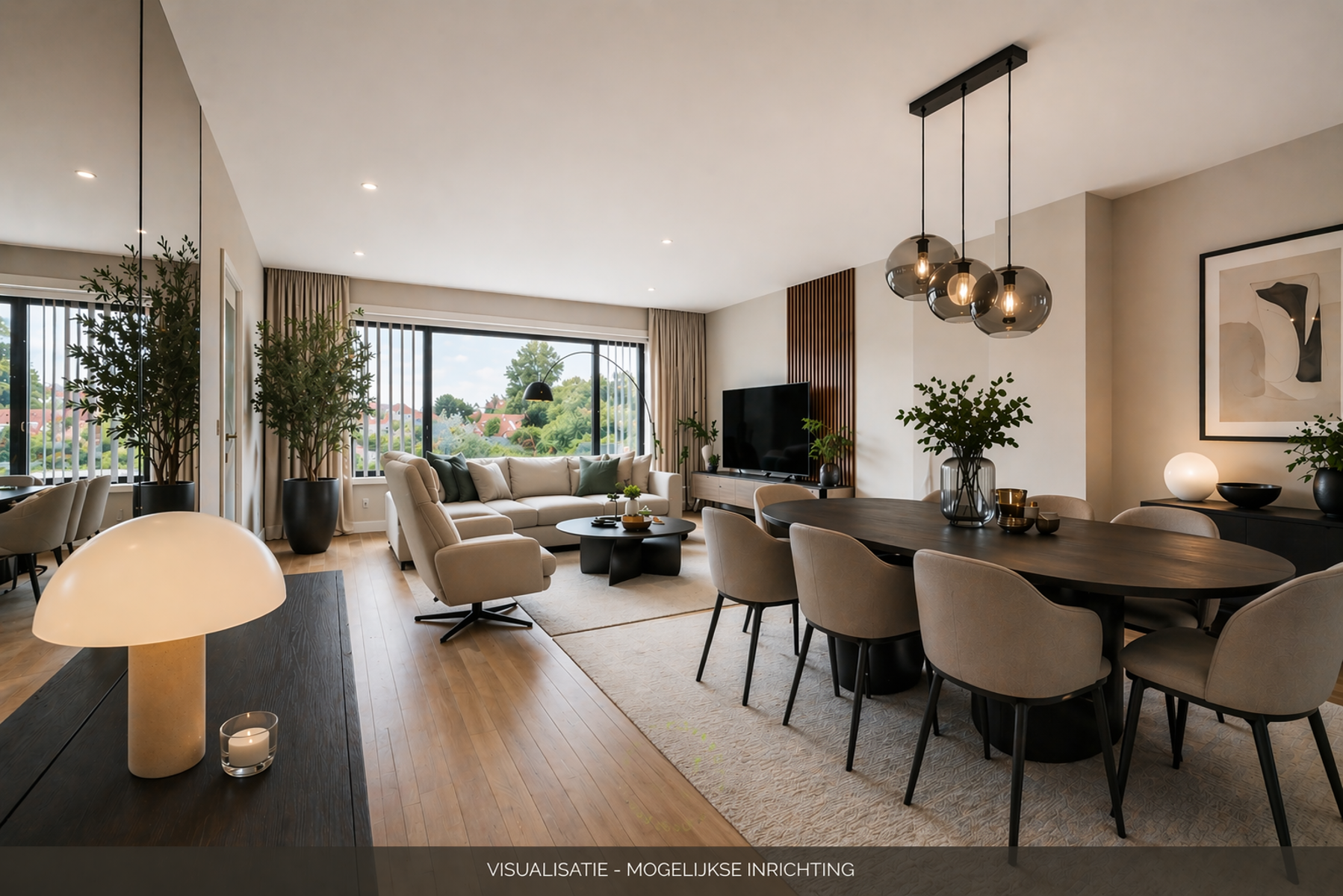 Ruim 3 slpk appartement Sint-Andries met garage - foto 4