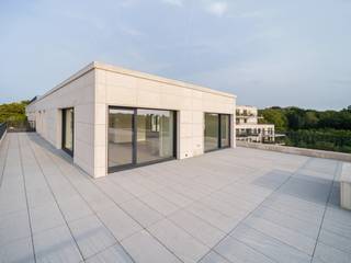 IIdeaal gelegen tussen het Observatorium en de Avenue de Fré, in het "Domaine de l'Observatoire", nieuw penthouse met 3 slaapkamers, een...