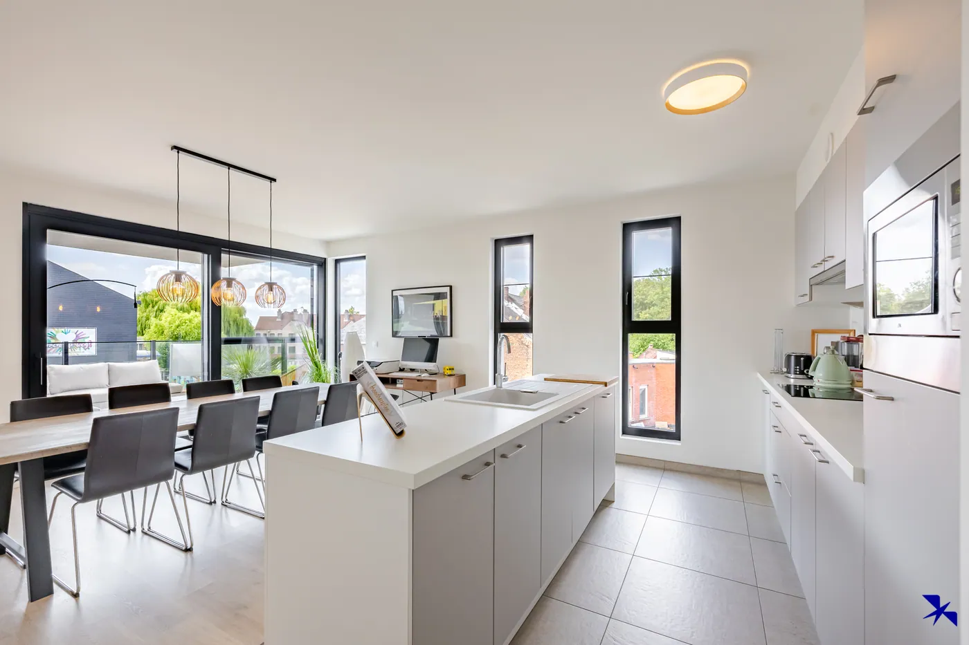 3 slpk appartement in recent gebouw met zonneterras - foto 5