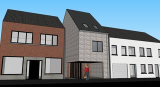 <strong>Ontdek deze halfopen nieuwbouwwoning waar toekomst gericht wonen en bereikbaarheid perfect samenkomen!</strong><br /><br /><strong>LIGGING</strong><br /><br />De woning geniet van een uitstekende ligging nabij het prachtige Kasteeldomein De Bueren en bevindt zich op wandel- en fietsafstand van winkels, scholen en openbaar vervoer.<br />Dankzij de vlotte verbinding via de N9 en E40 bereikt u snel Gent, Aalst en Brussel. <br />Ook het station van Kwatrecht ligt vlakbij, ideaal voor pendelaars.<br /><br /><strong>BESCHRIJVING</strong><br /><br />Vooraan de woning bevindt zich een praktische carport en via het zijpad bereikt u zowel de inkom als de tuin.<br /><br />Binnen wordt u verwelkomd in de inkomhal met gastentoilet en praktische berging.<br />De lichtrijke leefruimte met open keuken vormt het hart van de woning. De moderne uitgeruste keuken met kookeiland vloeit naadloos over in de woonkamer die perfect aan sluit op het terras en de zonnige tuin. Dankzij het grote schuifraam geniet u van een mooie connectie tussen binnen en buiten, wat zorgt voor een unieke woonervaring.<br /><br />De 1ste verdieping beschikt over 2 slaapkamers, een toilet en een badkamer met douche en dubbele wastafel.<br />Op de 2de verdieping bevinden zich 2 slaapkamers, een toilet en een badkamer met ligbad en dubbele wastafel.<br /><br /><strong>Dankzij de uitstekende energiescore door vloerverwarming via warmtepomp, zonnepanelen en ventilatiesysteem D, maakt dat deze woning garant staat voor wie energiezuinig en toekomstgericht wil wonen.</strong><br /><br />Contacteer Kevin: <strong>0476 66 55 50</strong><br />(Beelden zijn referentiebeelden, maten/oppervlaktes zijn geraamd)