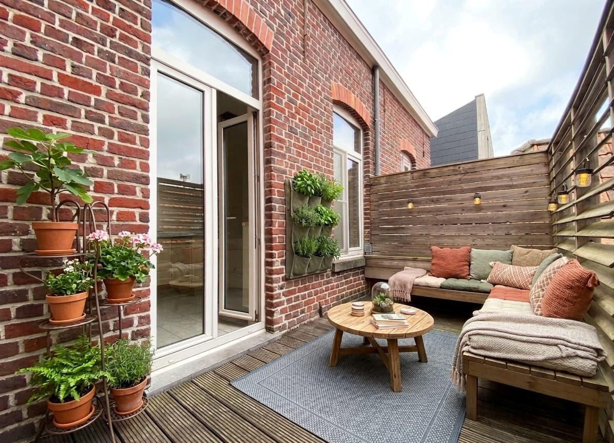 INSTAPKLAAR 1 SLPK APPARTEMENT OP TOPLOCATIE MET TERRAS - foto 4