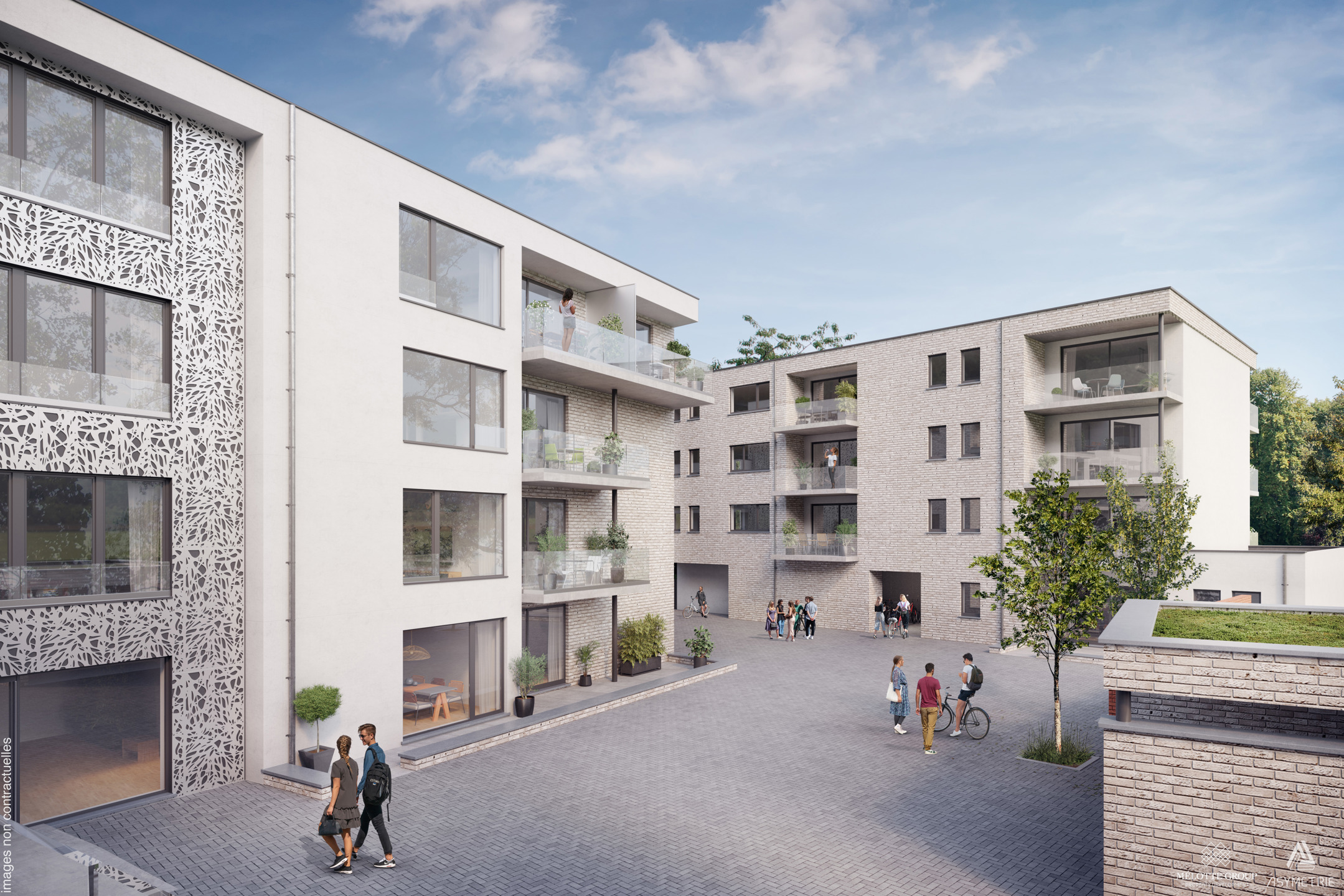 Appartement te koop in Fléron met 2 slaapkamers - foto 2