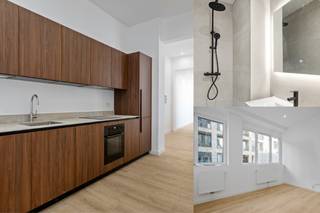 <p>Op een toplocatie middenin het kloppende hart van ’t stad – strategisch gelegen tussen Zurenborg en het bruisende centrum vind je op het gelijkvloers achter deze authentieke, art-decogevel een volledig vernieuwd appartement terug. Deze werd tot in de puntjes afgewerkt met een oog voor stijl, detail én duurzaamheid. Bovendien maakte men enkel gebruik van kwaliteitsvolle materialen met zowel een trendy uitstraling, dit komt volledig tot zijn recht in de lichtrijke leefruimte met aangrenzend de open keuken. Dankzij hoogwaardige toestellen, een warme houtkleurige bekleding én een marmeren-look werkblad is deze keuken een plek waar design en comfort perfect hand in hand gaat! Verder beschikt dit appartement over maar liefst 2 slaapkamers en uiteraard een badkamer die werd uitgerust met een inloopdouche, dubbele lavabo in meubel en een praktische handdoekradiator – dit alles in een stijlvol jasje met verfijnde zwarte accenten.</p>
<p><strong>Technische gegevens:</strong> kelderberging aanwezig! Ventilatie, centrale verwarming op gas (individueel) via een condenserende ketel, driedubbele beglazing in PVC.</p>
<p><strong>Stedenbouwkundige inlichtingen en bodemattest aanwezig. Asbestveilig! Bevindt zich niet in een risicozone voor overstromingen (P- en G-score D). Renovatieverplichting niet van toepassing.</strong></p>