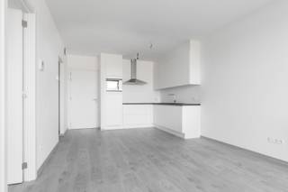 Prachtig nieuwbouwappartement met 1 ruime slaapkamer op rustige ligging binnen de Singel, nabij Zurenborg. <br />Het appartement is zeer mooi afgewerkt, beschikbaar vanaf 1 november. <br /><br />Indeling: <br />Leefruimte met open ingerichte keuken (voorzien van vaatwasser, combi-oven, koelkast met vriesvak, inductie kookvuur, dampkap). Bergruimte met aansluiting voor de wasmachine. Terras. Ruime slaapkamer. Mooie badkamer voorzien van grote inloopdouche, toilet en lavabomeubel.<br /><br />Bijzonderheden: <br />4e verdieping met lift. <br />Alle verbruik met eigen meters. Cv op gas, ramen met dubbele beglazing. <br />Maandelijkse kosten 40 euro voor onderhoud lift en gemene delen. <br />Ondergrondse autostaanplaats verplicht bij te huren aan 100 euro per maand. <br />Kelderberging, aparte fietsenberging.