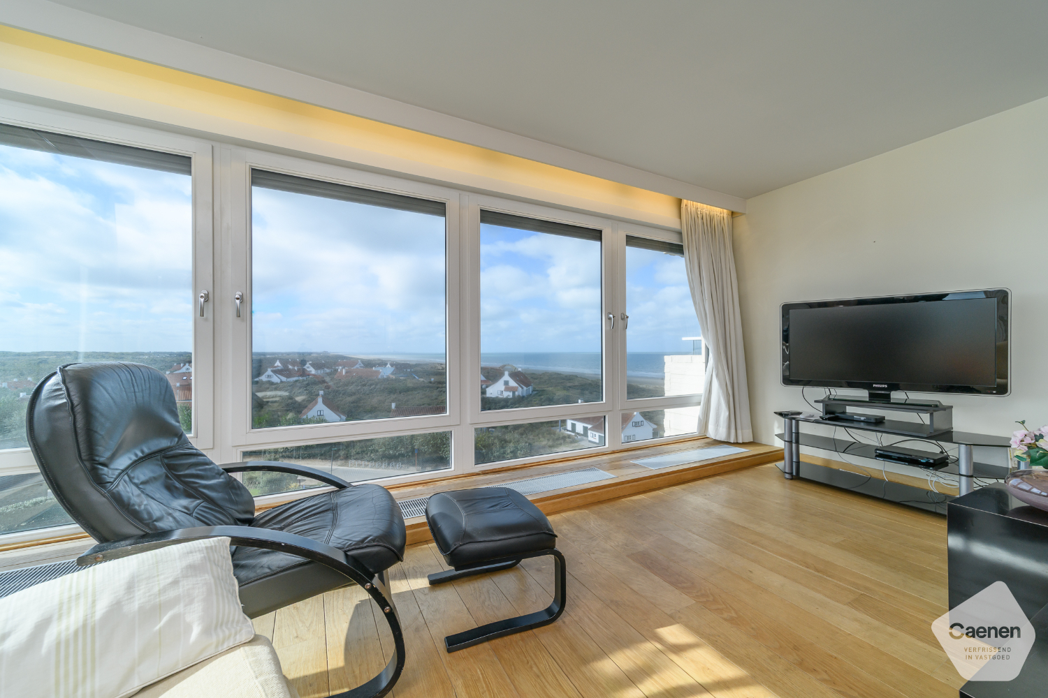 Exclusief 3-slaapkamerappartement met frontaal zeezicht en open duinzicht, dubbele parking en schitterende zonovergoten terrassen - foto 5