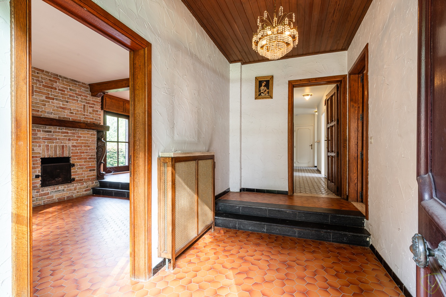 Vrijstaande villa op een uitzonderlijk groot perceel met bosgrond in Lembeke - foto 3