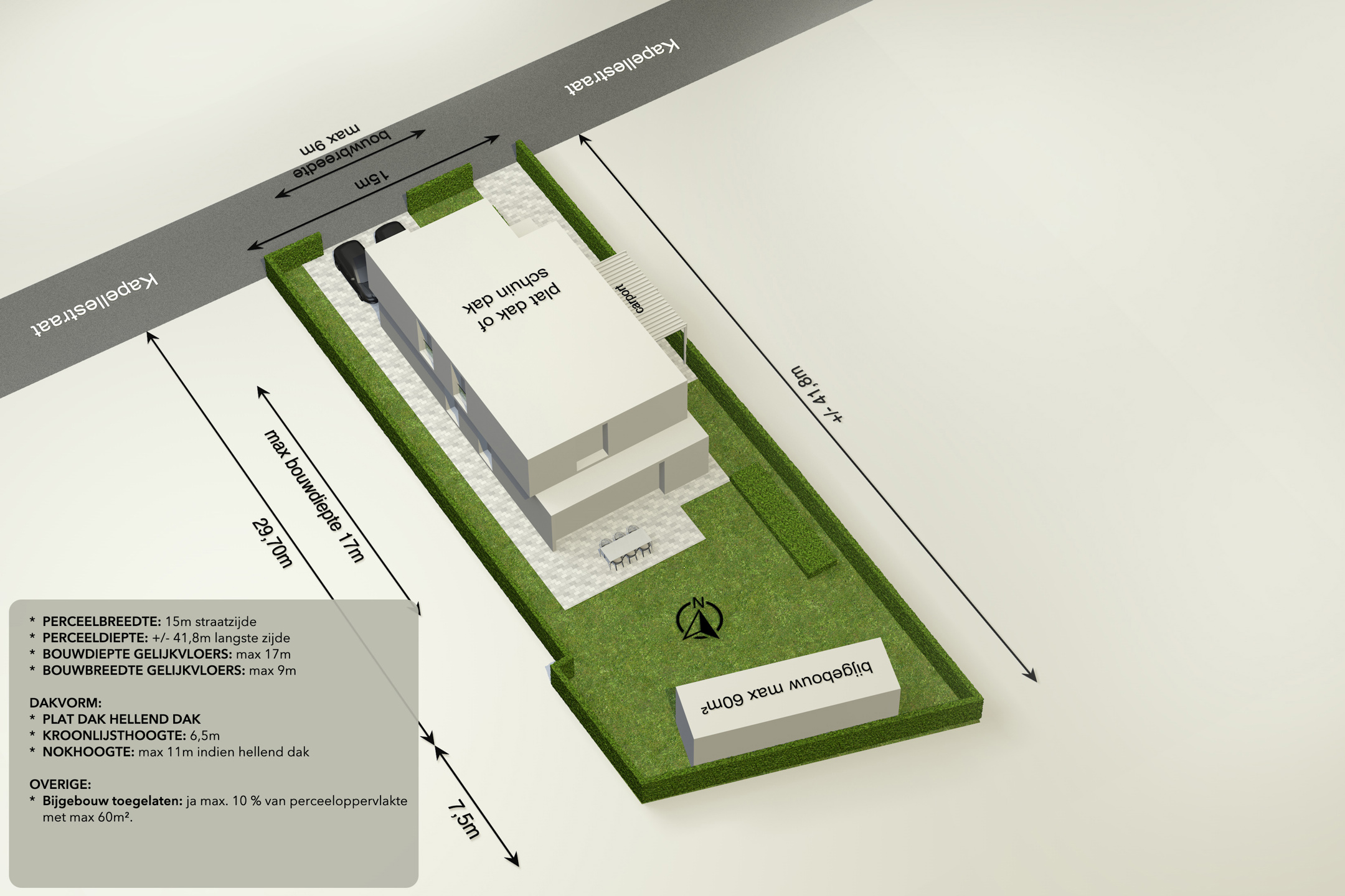 Centraal gelegen bouwgrond van 601 m² - foto 2