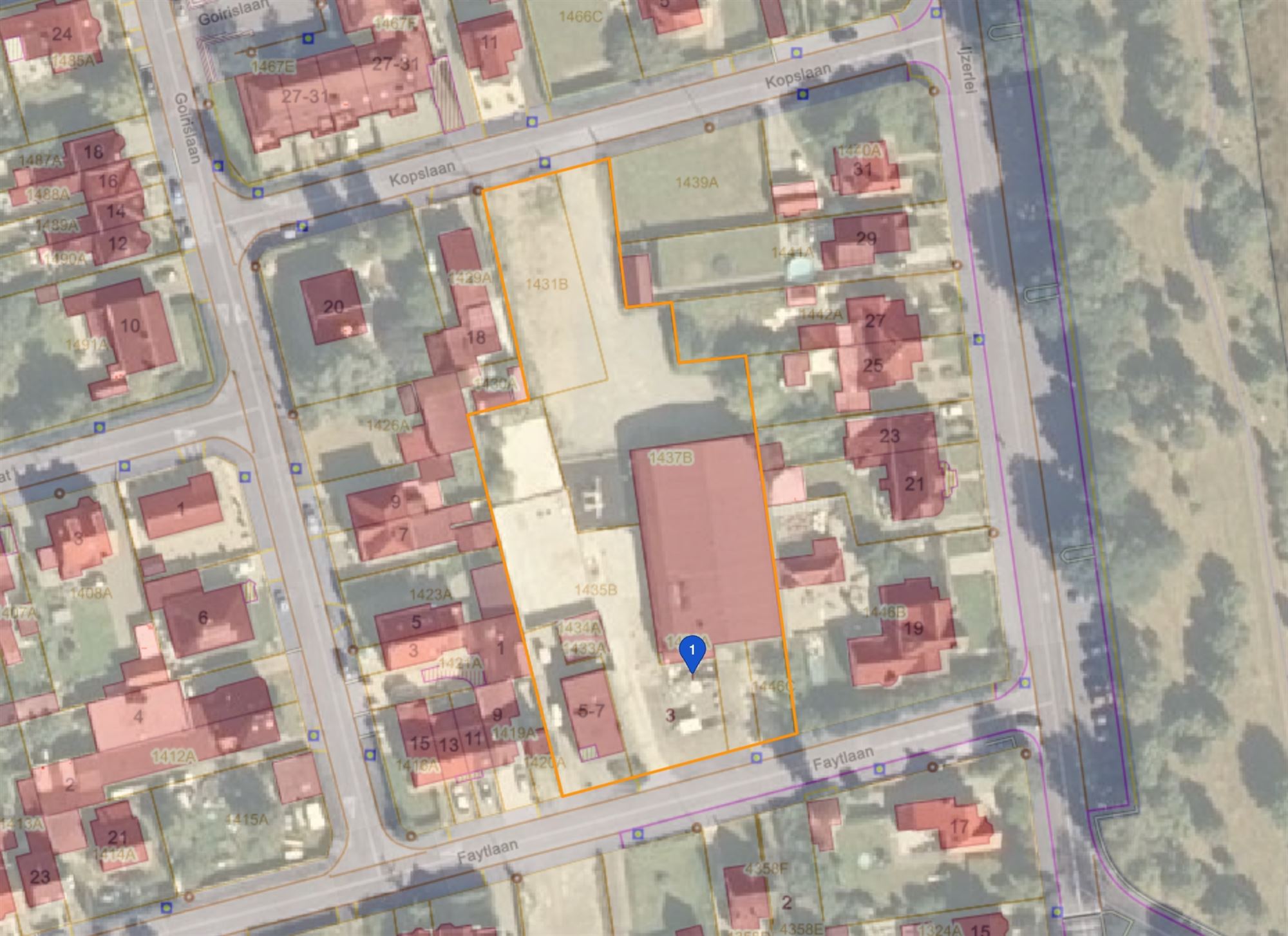 PROJECTGROND VAN 38A39CA VOOR HET BOUWEN VAN 17 APPARTEMENTEN EN 6 WONINGEN TE LEOPOLDSBURG - foto 1