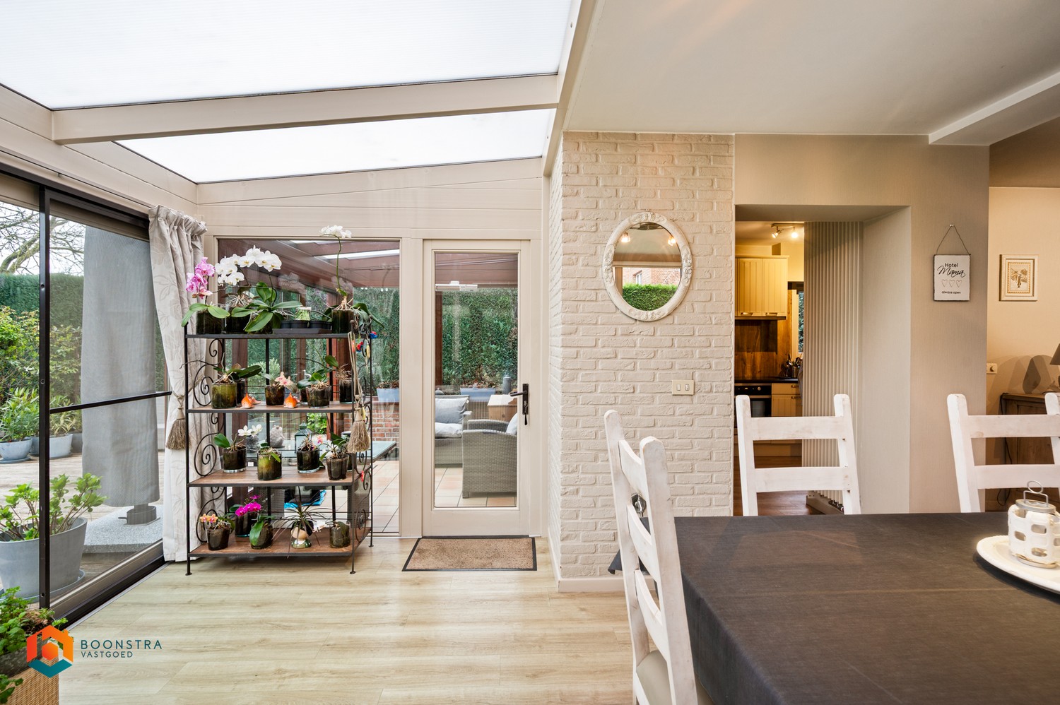 Open bebouwing met 3 slpkrs, bureauruimte en zonnige tuin op een perceel van 757 m² - foto 4