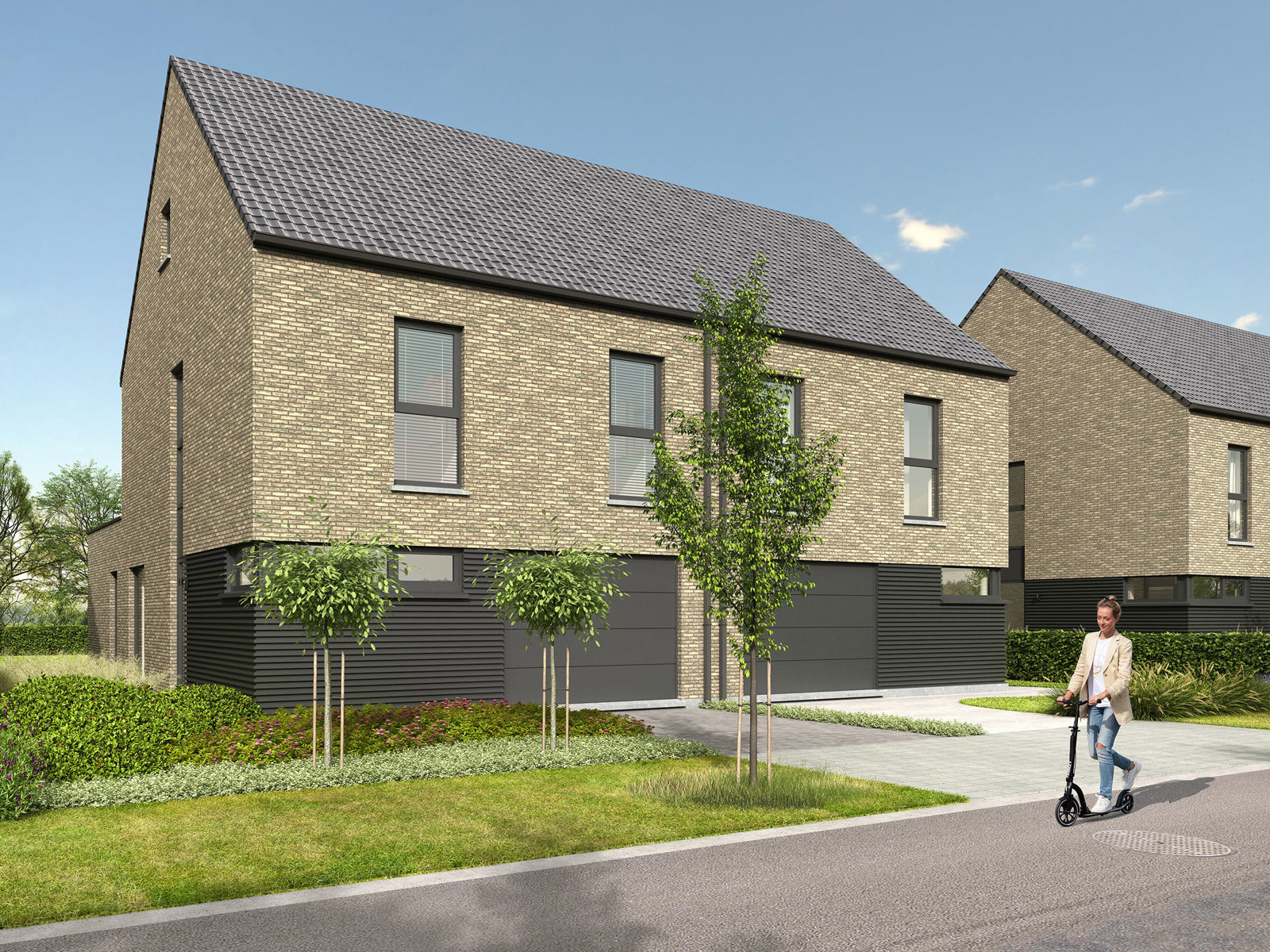 Nieuwbouwwoning te koop te Kaprijke, Zuidstraat - foto 1