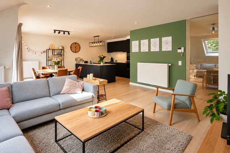 Recent en energiezuinig 2-slaapkamerappartement (°2020) met Parkzicht, terras en ruime zolder - foto 4