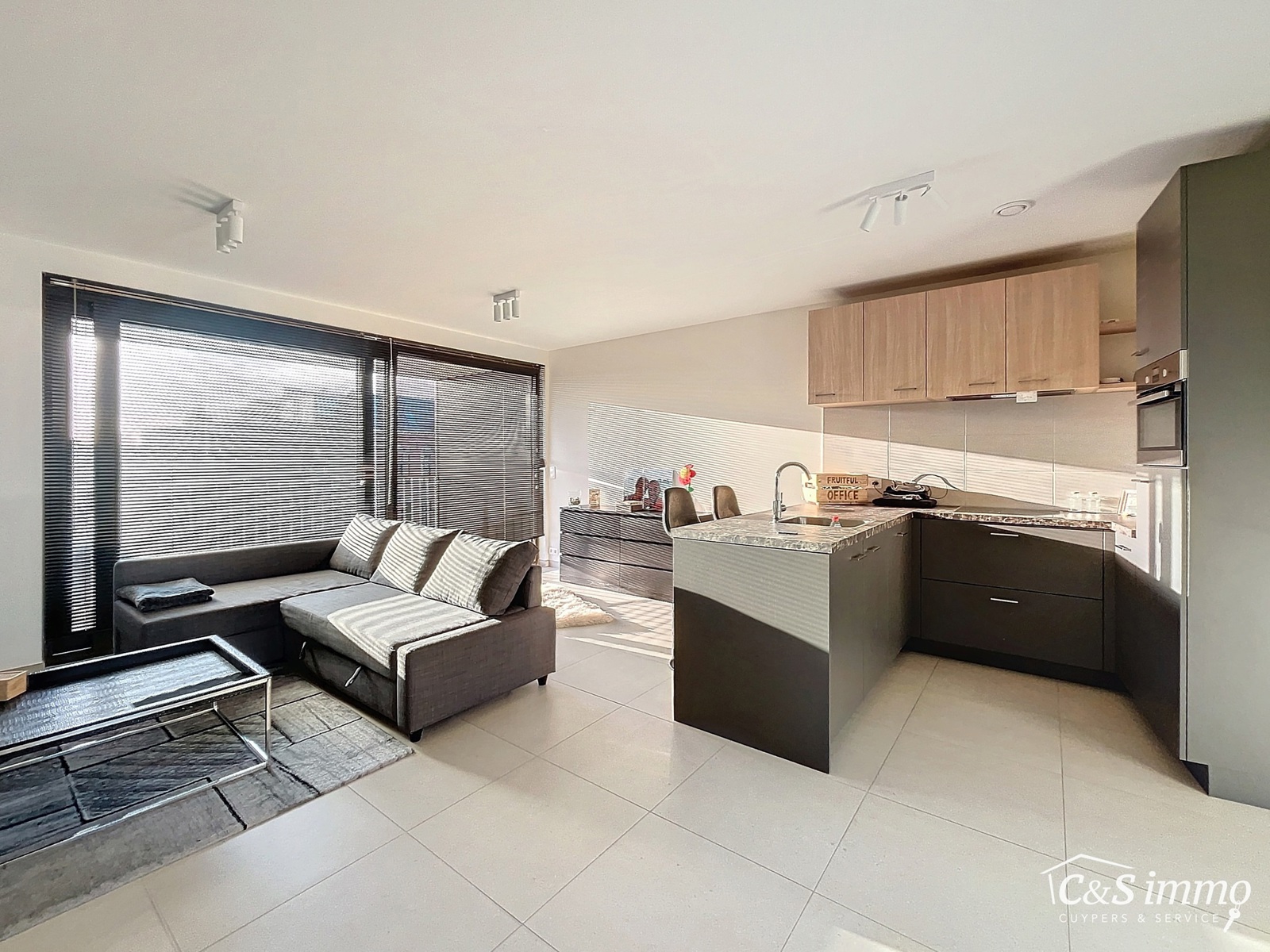 Instapklare luxueus studio appartement in het centrum met terras - foto 1