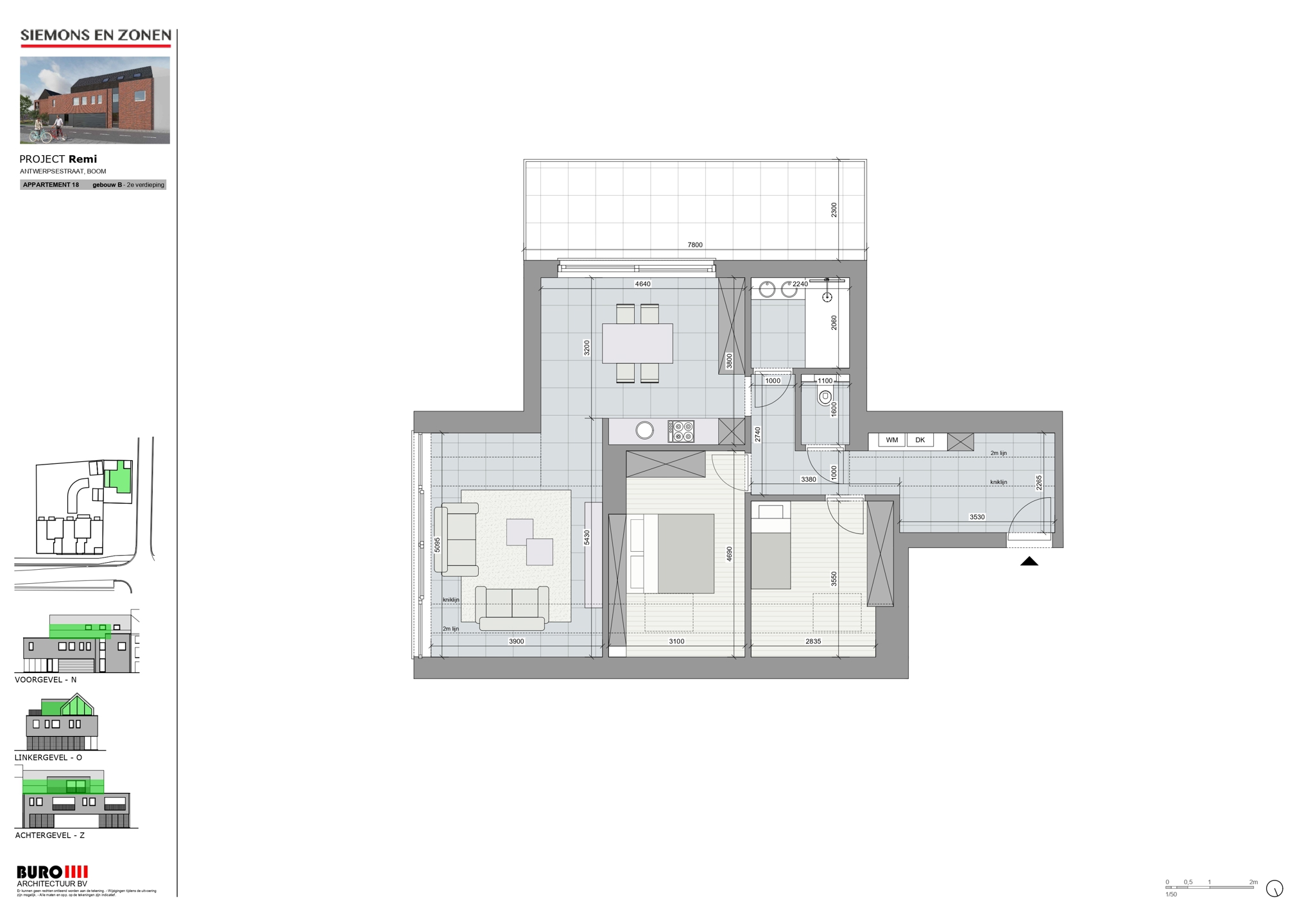 Appartement à vendre à Boom avec 2 chambres - photo 4