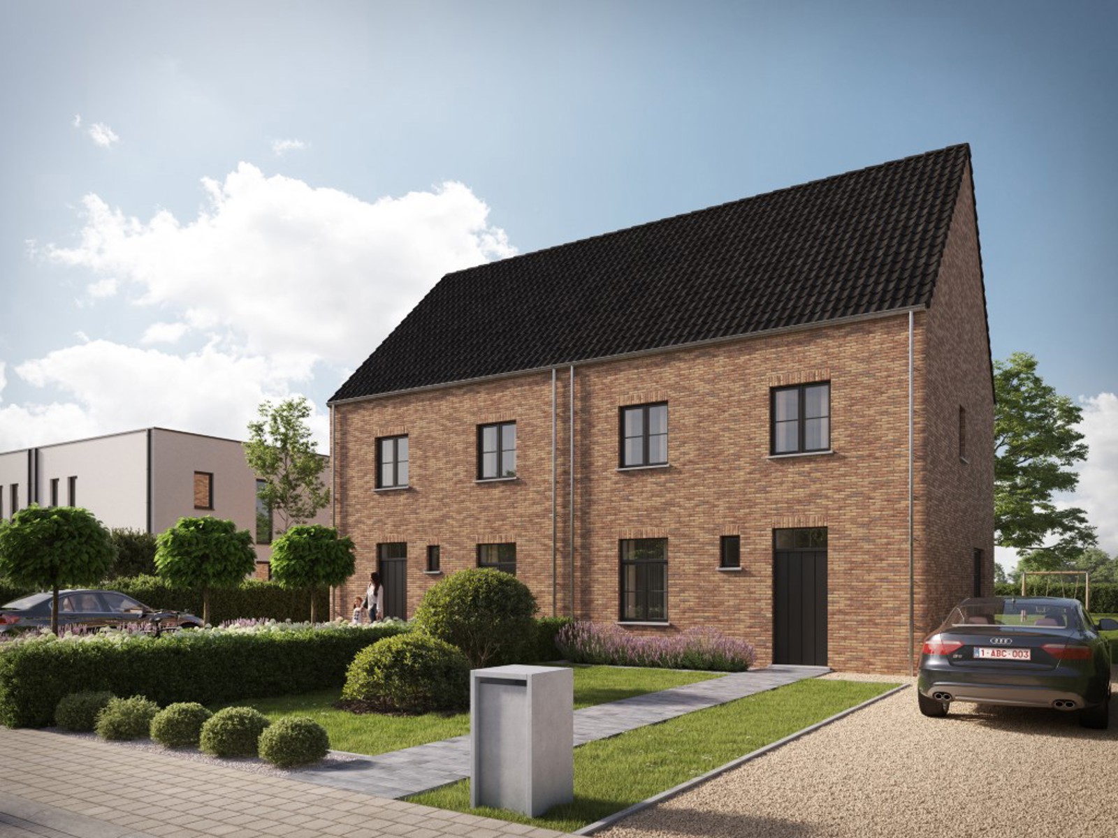 Halfopen bebouwing in Temse – Lot 1 - foto 2