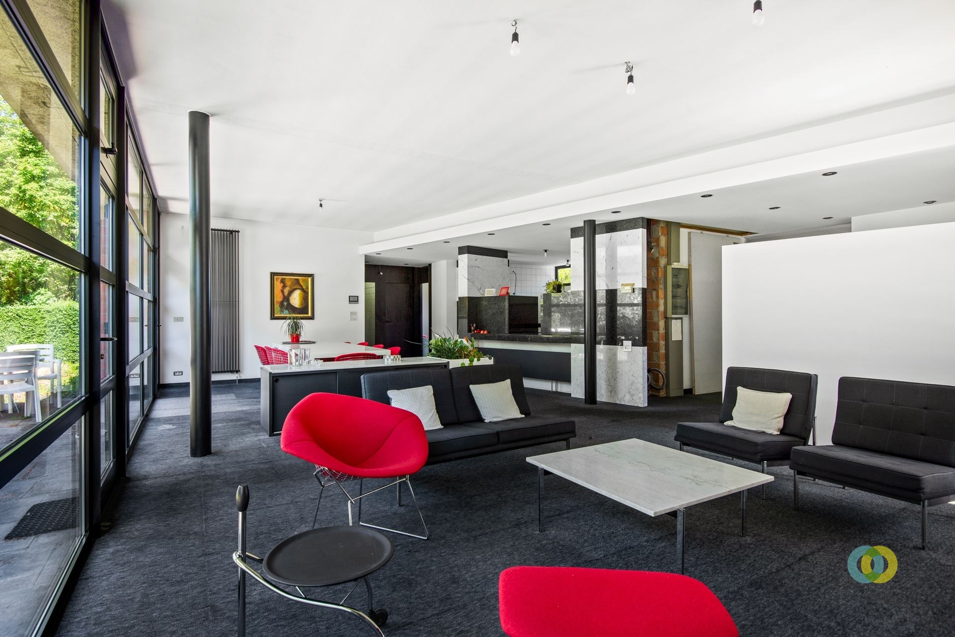Gelijkvloers wonen in een unieke architectenwoning te Grimbergen - foto 4