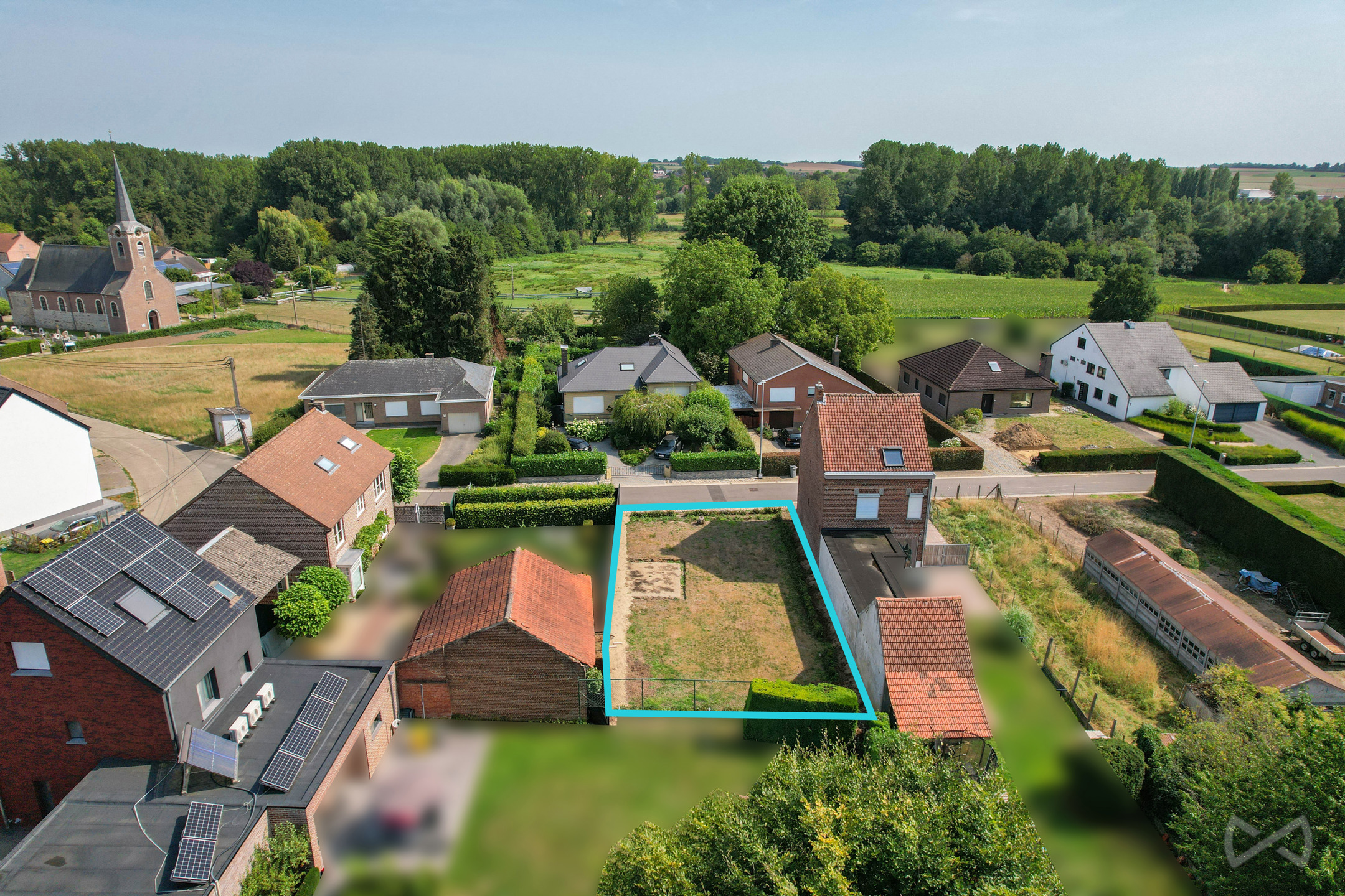 Bouwrijpe bouwgrond in een doodlopende groene straat! - foto 5